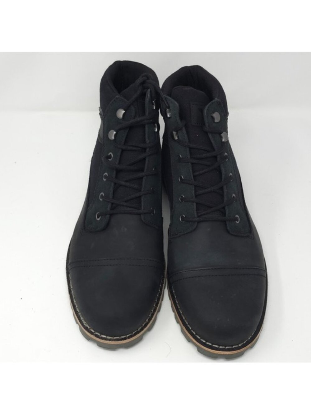Territory Brute Black Lace-Up Waterproof Winter Boots 12M - Picture 3 of 10